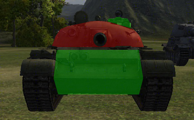 The armoring pattern of the T-62A is identical with the one on the T-54 - T-62A - Soviet medium tanks - World of Tanks - Game Guide and Walkthrough