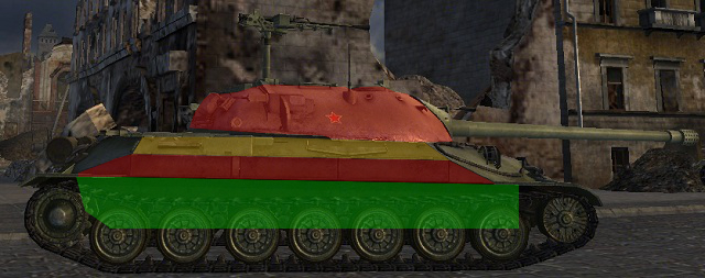 The sides of the IS-7 are much weaker than it might seem - IS-7 - Soviet heavy tanks - World of Tanks - Game Guide and Walkthrough
