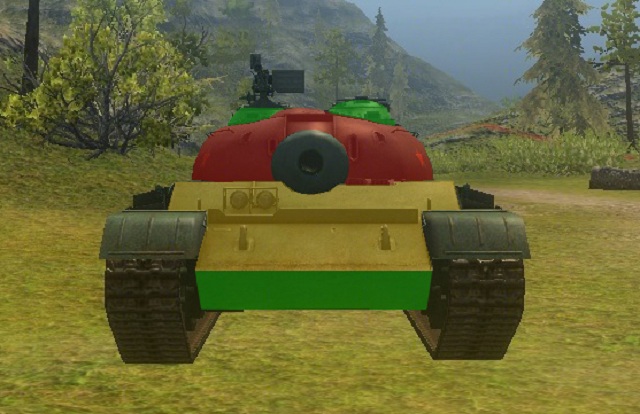 The armoring pattern of the 121 is identical with the one in the WZ-120 - 121 - Chinese tanks - World of Tanks - Game Guide and Walkthrough