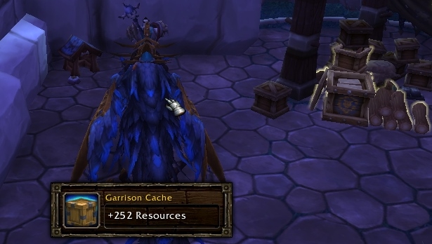 Remember to empty the chests next to the town hall. It is a small, but stable source of income. - How to obtain new resources - The garrison - World of Warcraft: Warlords of Draenor - Game Guide and Walkthrough