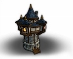Mage Tower / Spirit Lodge - It allows you to create teleports to the individual parts of Draenor, in your garrison - Buildings (big) - The garrison - World of Warcraft: Warlords of Draenor - Game Guide and Walkthrough