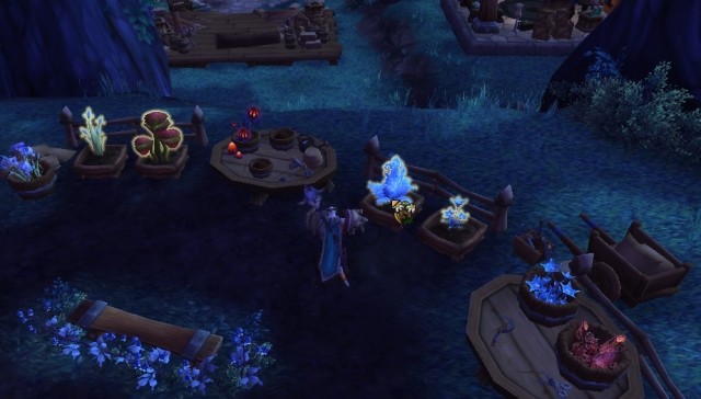 Sometimes, while picking herbs, you can be surprised by more than the amount that you have picked. - Miscellaneous buildings - The garrison - World of Warcraft: Warlords of Draenor - Game Guide and Walkthrough