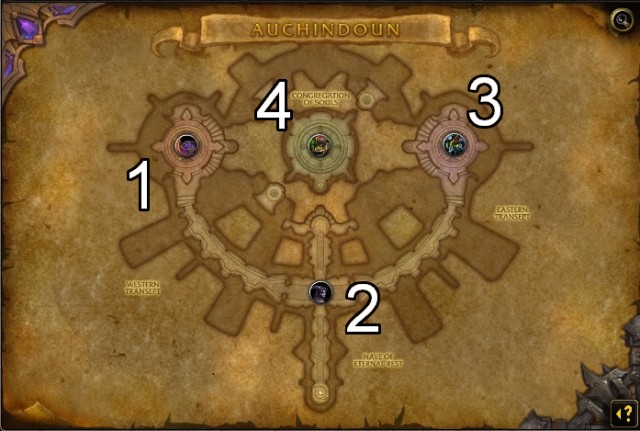 Auchindoun is in the very center of Talador - Auchindoun - Dungeons - World of Warcraft: Warlords of Draenor - Game Guide and Walkthrough