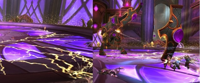 As soon as the shield appears in the battlefield, you should hide behind it. - Auchindoun - Dungeons - World of Warcraft: Warlords of Draenor - Game Guide and Walkthrough