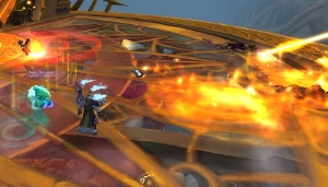 Eventually, your opponent - Viryx - is going to require, of you, attention and quick switching between targets during the battle - Skyreach - Dungeons - World of Warcraft: Warlords of Draenor - Game Guide and Walkthrough