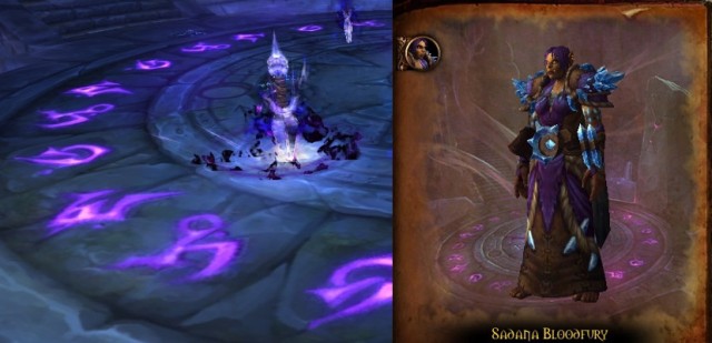 During the fight, you need to mind many things. It is important not to step on the glowing runes and stay away from the daggers. - Shadowmoon Burial Grounds - Dungeons - World of Warcraft: Warlords of Draenor - Game Guide and Walkthrough