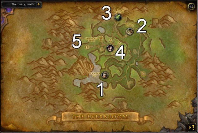In this instance you travel to Everbloom - forest in the center of Gorgrond - The Everbloom - Dungeons - World of Warcraft: Warlords of Draenor - Game Guide and Walkthrough