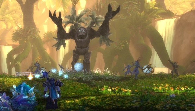 Before the boss battle itself, you need to kill three groups of enemies gathered around the orbs of water. - The Everbloom - Dungeons - World of Warcraft: Warlords of Draenor - Game Guide and Walkthrough