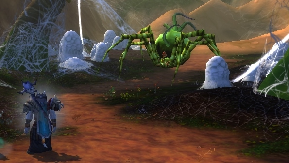 The huge spider is not another boss, but rather a guardian of the gate. - The Everbloom - Dungeons - World of Warcraft: Warlords of Draenor - Game Guide and Walkthrough