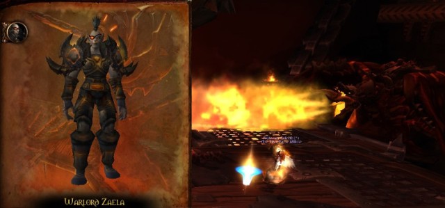 During the battle against Zaela, you need to remember about the wyvern above. - Upper Blackrock Spire - Dungeons - World of Warcraft: Warlords of Draenor - Game Guide and Walkthrough