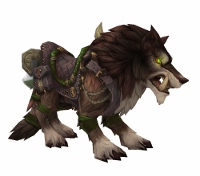 Trained Snarler - You obtain this wolf after you complete seven quests related to training it, in the Wolf Training main quest - Garrison-related mounts - Mounts - World of Warcraft: Warlords of Draenor - Game Guide and Walkthrough