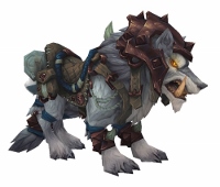 Armored Frostwolf - You receive this mount after you complete all of the six basic mount quests at the stables - Garrison-related mounts - Mounts - World of Warcraft: Warlords of Draenor - Game Guide and Walkthrough