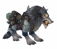Swift Frostwolf - You can buy this mount at Warspear, the Hordes main city in Draenor, on the Ashran isle - Reputation-related mounts - Mounts - World of Warcraft: Warlords of Draenor - Game Guide and Walkthrough