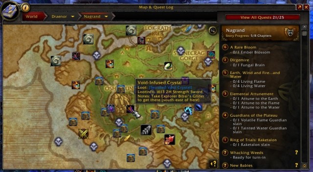1 - HandyNotes - Fieldcane Add-ons - World of Warcraft: Warlords of Draenor - Game Guide and Walkthrough