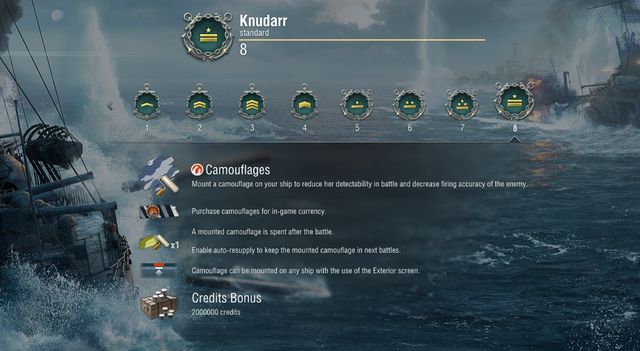 You will receive the funds for buying new ships by obtaining new account levels. - Account levels - For beginners - World of Warships - Game Guide and Walkthrough