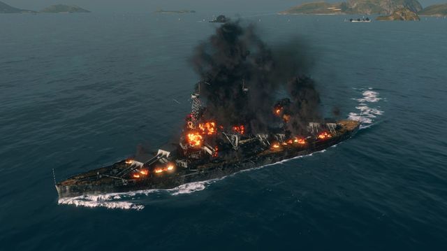 An effective high explosive fire can destroy even much stronger opponent. - Ammunition types - Game mechanics - World of Warships - Game Guide and Walkthrough