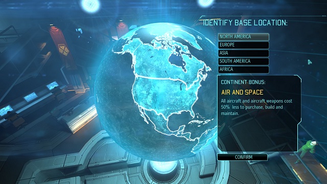 The choice of start location affects the first bonus we receive, so its worth to think it through - Construction of the base - Basic information - XCOM: Enemy Unknown - Game Guide and Walkthrough