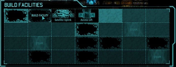 When you start playing the XCOM base consists of only few rooms. - Production and improvement of equipment - XCOM Base - XCOM: Enemy Unknown - Game Guide and Walkthrough