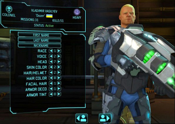 The XCOM: Enemy Unknown can freely customize each of the soldiers - Barracks - XCOM Base - XCOM: Enemy Unknown - Game Guide and Walkthrough