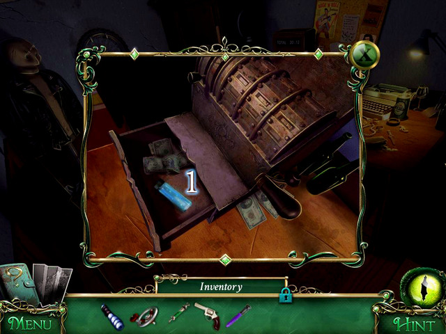 Take a Stabilizer [1] and then begin a scene with hidden object, which provides you with a Funel - Mansion - Main storyline - 9 Clues: The Secret of Serpent Creek - Game Guide and Walkthrough