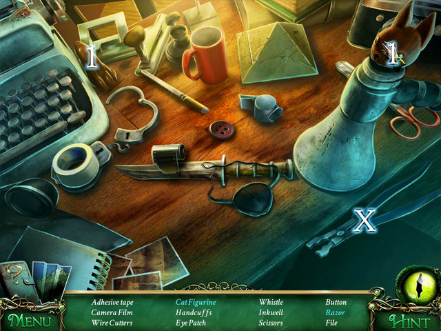 Crucial item [X] - Wire cutters - Hidden-object scenes - Collectibles and puzzles - 9 Clues: The Secret of Serpent Creek - Game Guide and Walkthrough