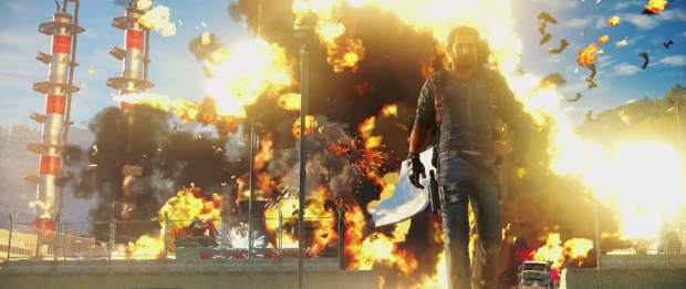 Just Cause 3 massive explosions