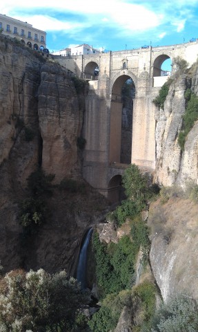Puente Nueve bridge in Ronda, Spain