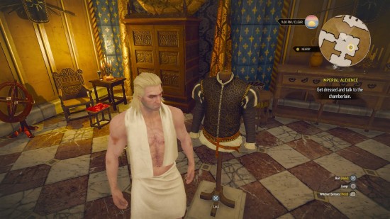 witcher 3 king wild hunt outfit clothes