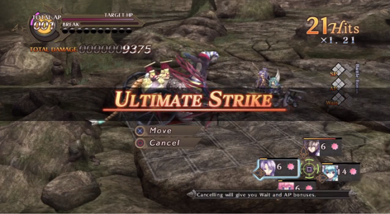 Ultimate Strikes lead to Final Strikes which lead to massive amounts of damage - provided you have enough UP and SP.