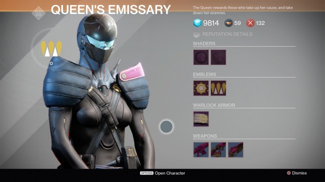 Destiny Queen's Emissary