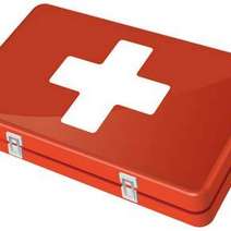 First aid medicine chest