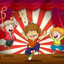 Cartoon dancers