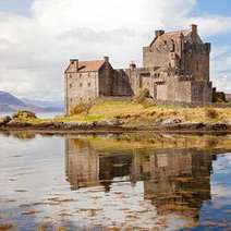  A castle by the lake