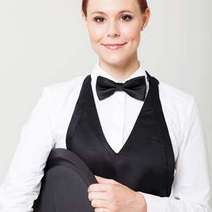 Picture of a waitress 