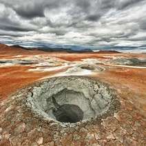  Landscape with craters