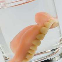  Teeth in the glass of water