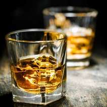  Two glasses of whiskey