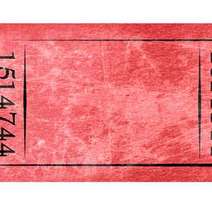  Red ticket paper