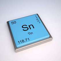  Label of tin Sn