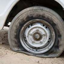  Car tyre having defect