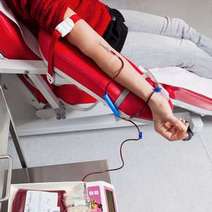  Blood donating or transfusion