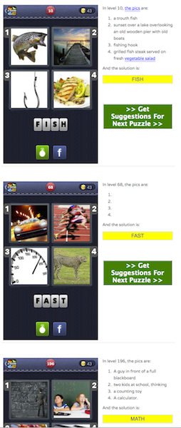 4 pics 1 word answer