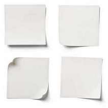  Four pieces of paper