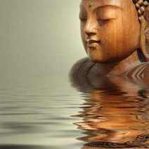  Statue of Buddha in the water