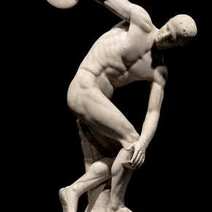 Statue of athlete