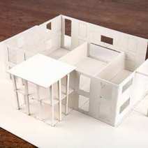  A model of a house