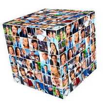  Collage cube