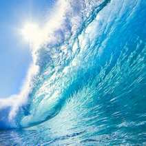  An ocean wave