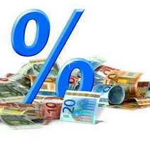  Interest percentage over money