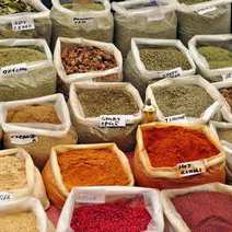  Spices in bags